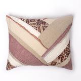 Dwayne Multicolor Cotton Patchwork Pillow Sham