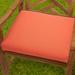 Sorra Home Bristol Indoor/ Outdoor 20-inch Melon Chair Cushion with Sunbrella Fabric