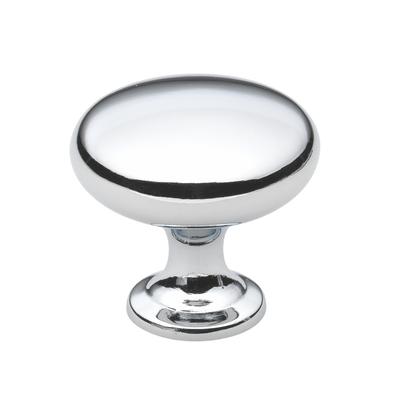 GlideRite 1.125-inch Classic Polished Chrome Round Cabinet Knobs (Pack of 25) - Pack of 25