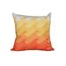 Deep Sea Geometric Print 18-inch Pillow