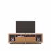 Manhattan Comfort Cabrini Maple Cream/ Nude 1.8-inch TV Stand