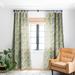 1-piece Blackout Gillian Floral Lime Made-to-Order Curtain Panel