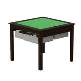 UTEX-2 in 1 Kids Activity Lego Table with Storage and Drawes