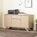 South Shore Helsy 2-drawer Credenza Cabinet with Doors