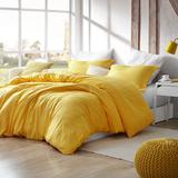 Natural Loft King Solid Duvet Cover Set