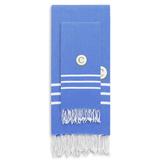 Authentic Hotel and Spa 100% Turkish Cotton Personalized Alara Pestemal Beach and Hand Towel Set