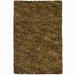 Artist's Loom Hand-woven Wool Shag Rug (7'9 Round) - 7'9