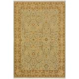 Istanbul Ira Blue/Ivory Turkish Hand-Knotted Rug -4'0 x 5'11 - 4 ft. 0 in. x 5 ft. 11 in. - 4 ft. 0 in. x 5 ft. 11 in.