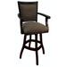 Swivel Wood Counter 26" 30" Extra Tall 34" Bar Stool - Mango