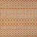 Totti Grid Orange/Cream 8x10 Geometric Rug - 8' X 10' Rectangular - 8' X 10' Rectangular