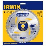 Irwin Marathon 14031 7-1/4" 40 Tooth Marathon Portable Corded Circular Saw Blade
