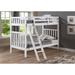 Aurora Solid Wood Twin Over Twin Bunk Bed