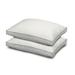 Arctic Chill Cooling Pillow, Medium Density, for All Sleep Positions, Set of 2 - White