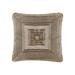 Five Queens Court Mitered Stripe Tufted Luxe Throw Pillow