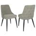 Coaster Furniture Cosmo Upholstered Curved Back Side Chairs (Set of 2)