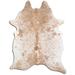 Cowhide Area Rugs NATURAL HAIR ON COWHIDE SALT AND PEPPER BROWN AND WHITE 2 - 3 M GRADE A size ( 22 - 32 sqft ) - Big