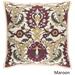 Decorative Ellijay 22-inch Feather Down or Poly Filled Throw Pillow