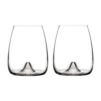 Waterford Elegance Clear 17.6oz. Stemless Wine (Set of 2)