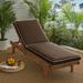 Kokomo Hinged Sunlounger Cushion with Sunbrella Fabric