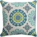 Artistic Weavers Jacquelyn Medallion Modern Mint Feather Down or Poly Filled Throw Pillow 20-inch