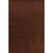 Brown Modern Gabbeh Oriental Area Rug Handmade Living Room Carpet - 6'9" x 9'10"