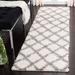 SAFAVIEH Dallas Shag Gertrudis Trellis 1.5-inch Thick Rug