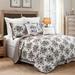 Paseo Road by HiEnd Accents Lyla Floral Toile Reversible Quilt Set, 3PC