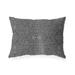 SULTANATE CHARCOAL Indoor|Outdoor Lumbar Pillow By Kavka Designs - 20X14