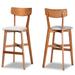 Cameron Modern and Contemporary Transitional 2-PC Bar Stool Set