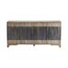 Bengal Manor 2 Tone Grey Mango Wood 4 Door Sideboard - 70"W x 18"D x 33.5"H