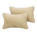 Sunbrella Spectrum Sand Corded Indoor/ Outdoor Pillows (Set of 2)