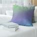 Porch & Den Arcadia Ombre Interlocking Geometric Pattern Throw Pillow