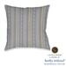 Laural Home kathy ireland® Small Business Network Member Peaceful Elegance Dashwork Decorative Throw Pillow - 18x18