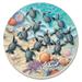 Counterart Absorbent Stone Coasters - Turtle Hatchlings - Set of 4 - 4x4x1.015