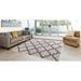 Concord Global Ocean Shag Mosaic Area Rug