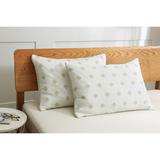 St. James Home Bamboo Fusion with Balance Fill Pillow - White