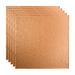Fasade Border Fill Decorative Vinyl 2ft x 2ft Lay In Ceiling Tile in Polished Copper (5 Pack)