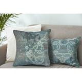 Liora Manne Marina Kermin Indoor/Outdoor Pillow Blue