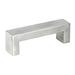 4-1/4-Inch Contemporary Stainless Steel Bold Design Cabinet Bar Pull Handle (Set of 5)