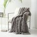 Well Being Antimicrobial Super Soft Marled Sherpa Blanket