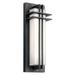 Kichler Lighting Manhattan Collection 1-light Textured Black Outdoor LED Wall Sconce