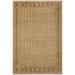 Shabby Chic Ziegler Jenine Beige Brown Hand-Knotted Wool Rug - 9 ft. 1 in. X 12 ft. 5 in.