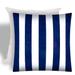 Joita CABANA SMALL Navy Indoor/Outdoor - Zippered Pillow Cover with Insert