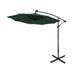 Lucent 10' Cantilever Patio Umbrella with Solar LED Lights