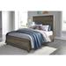 Hearst Solid Wood Panel Bed in Sahara Tan