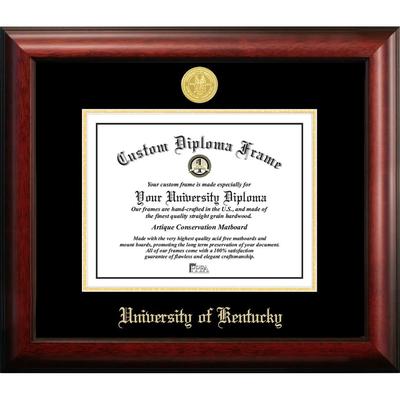 University of Kentucky 11w x 8.5h Gold Embossed Diploma Frame