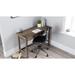 Arlenbry Contemporary Home Office Desk, Grayish Brown