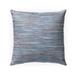 TWO TONE JITTER BLUE AND GREY Indoor-Outdoor Pillow By Kavka Designs