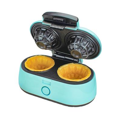 Brentwood TS-1402BL Double Waffle Bowl Maker, Blue
