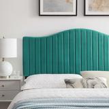 Brielle Channel Tufted Performance Velvet Full/Queen Headboard